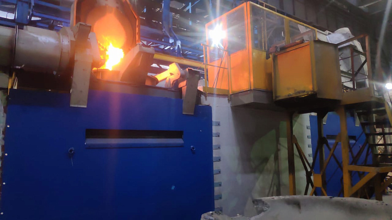 Запуск на ООО МРК плавильного комплекса OTTO JUNKER MFT 2x8000 т